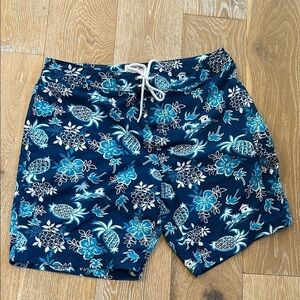 J.Crew Pineapple Swim Trunks